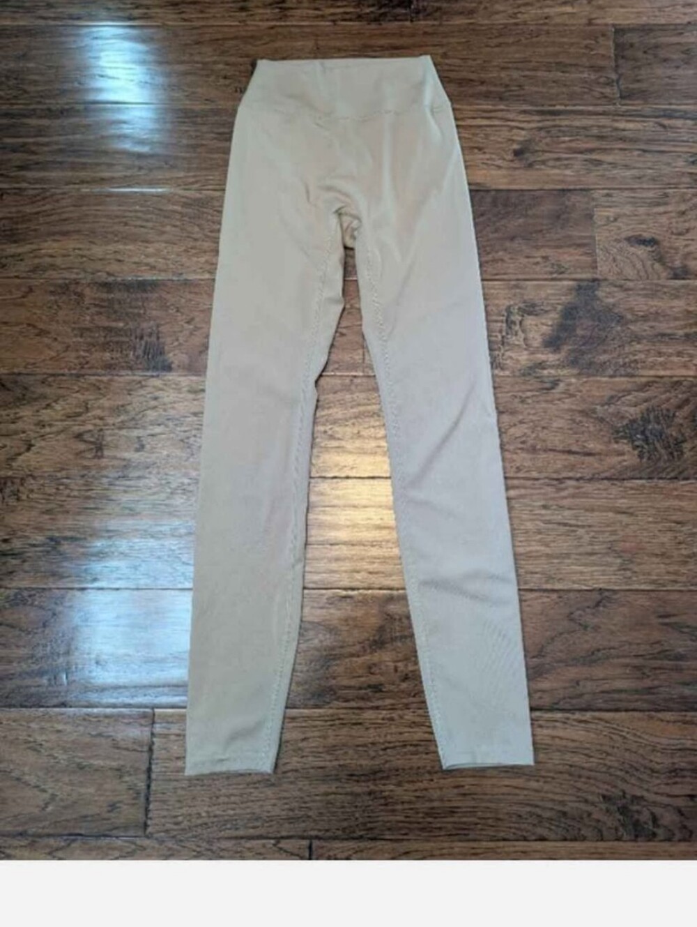 437 Neutral Leggings - Beige Stretch Bottoms